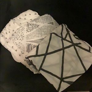 Aden + Anais set of 3 blankets